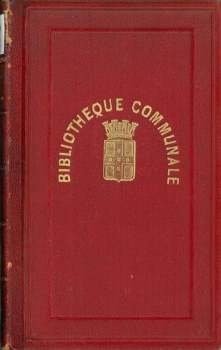 Livre de la bibliotheque communale de tourcoing